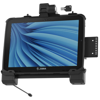 RAM-HOL-ZE22PLU:RAM-HOL-ZE22PLU_1:RAM Powered Locking Dock for Zebra ET8x 2-in-1 Tablet