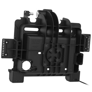 RAM-HOL-ZE22PLU:RAM-HOL-ZE22PLU_4:RAM Powered Locking Dock for Zebra ET8x 2-in-1 Tablet