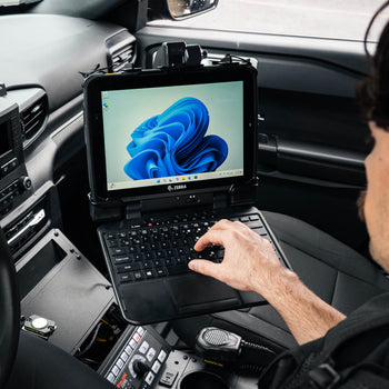 RAM-HOL-ZE22PLU:RAM-HOL-ZE22PLU_9:RAM Powered Locking Dock for Zebra ET8x 2-in-1 Tablet