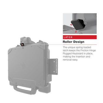 RAM-HOL-ZE22U:RAM-HOL-ZE22U_6:RAM Form-Fit Holder for Zebra ET8x 2-in-1 Tablet