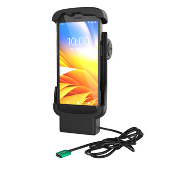 RAM-HOL-ZE24-C-1U:RAM-HOL-ZE24-C-1U_1:RAM Form-Fit USB-C Dock for Zebra TC22 & TC27 without Boot