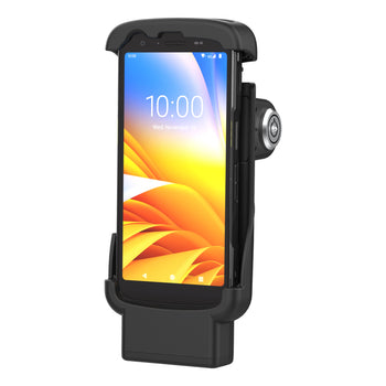 RAM-HOL-ZE24L-1U:RAM-HOL-ZE24L-1U_1:RAM Locking Form-Fit Holder for Zebra TC22 & TC27 without Boot