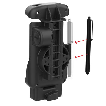 RAM-HOL-ZE24U:RAM-HOL-ZE24U_3:RAM Form-Fit Holder for Zebra TC22 & TC27 with Boot