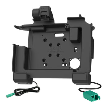 RAM-HOL-ZE25PD2HU:RAM-HOL-ZE25PD2HU_2:RAM Power + Dual USB Dock for Zebra ET6x - Heated Pins