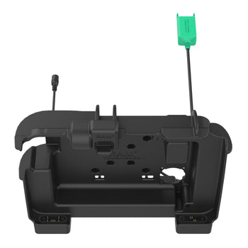RAM-HOL-ZE25PD2HU:RAM-HOL-ZE25PD2HU_4:RAM Power + Dual USB Dock for Zebra ET6x - Heated Pins