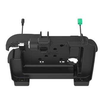 RAM-HOL-ZE25PDHLU:RAM-HOL-ZE25PDHLU_4:RAM Power + Data Locking Dock for Zebra ET6x - Heated Pins