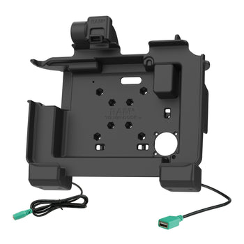 RAM-HOL-ZE25PDHU:RAM-HOL-ZE25PDHU_2:RAM Power + Data Dock for Zebra ET6x - Heated Pins