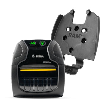 RAM-HOL-ZE27U:RAM-HOL-ZE27U_1:RAM Quick Release Printer Holder for Zebra ZQ320 Series