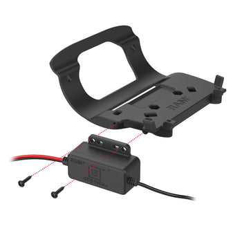 RAM-HOL-ZE31U:RAM-HOL-ZE31U_4:RAM Quick Release Printer Holder for Zebra ZQ630 Series
