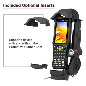 RAM-HOL-ZE32PHLU:RAM-HOL-ZE32PHLU_6:RAM Locking Powered Dock for Zebra MC9400 & MC9300 - Heated Pins
