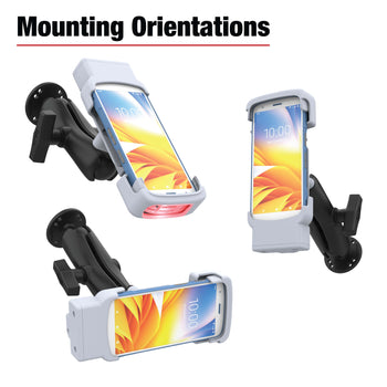 RAM-HOL-ZE39-C-GRY:RAM-HOL-ZE39-C-GRY_4:RAM Powered Dock with USB-C for Zebra HC20 & HC50