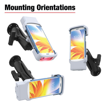 RAM-HOL-ZE39-GRY:RAM-HOL-ZE39-GRY_4:RAM Powered Dock with Pogo Pins for Zebra HC20 & HC50