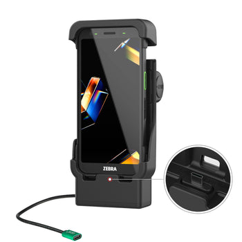 RAM-HOL-ZE41C-1U:RAM-HOL-ZE41C-1U_1:RAM Powered Dock with USB-C for Zebra TC701