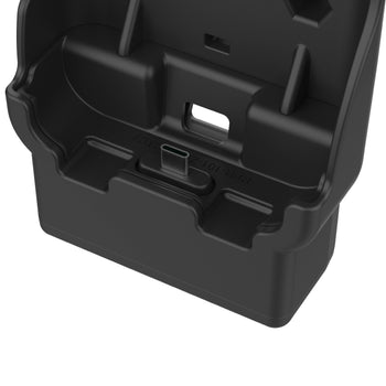 RAM-HOL-ZE41C-1U:RAM-HOL-ZE41C-1U_3:RAM Powered Dock with USB-C for Zebra TC701
