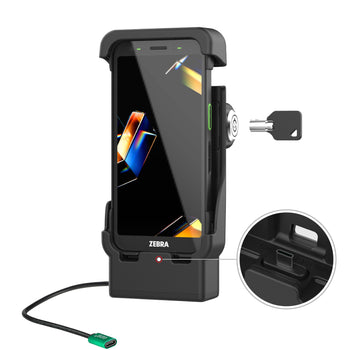 RAM-HOL-ZE41KL-C-1U:RAM-HOL-ZE41KL-C-1U_1:RAM Powered Dock with USB-C for Zebra TC701