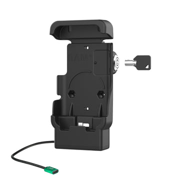 RAM-HOL-ZE41KL-C-1U:RAM-HOL-ZE41KL-C-1U_2:RAM Powered Dock with USB-C for Zebra TC701