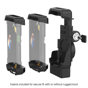 RAM-HOL-ZE41KL-NPU:RAM-HOL-ZE41KL-NPU_3:RAM Locking Spring-Loaded Holder for Zebra TC501 & TC701