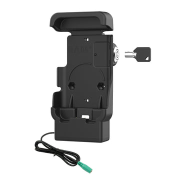 RAM-HOL-ZE41L-2U:RAM-HOL-ZE41L-2U_2:RAM Locking Powered Dock with Pogo Pins for Zebra TC501