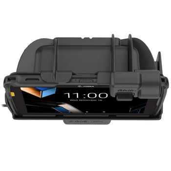 RAM-HOL-ZE44PD2U:RAM-HOL-ZE44PD2U_6:RAM Tough-Dock™ Power + Dual USB with Latch for Zebra ET401 8"