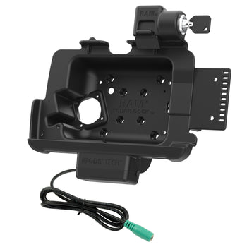 RAM-HOL-ZE44PLU:RAM-HOL-ZE44PLU_2:Locking RAM Tough-Dock™ for Zebra ET401 8"