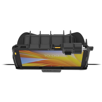 RAM-HOL-ZE45PDLU:RAM-HOL-ZE45PDLU_7:Locking RAM Tough-Dock™ Power + Data for Zebra ET401 10"