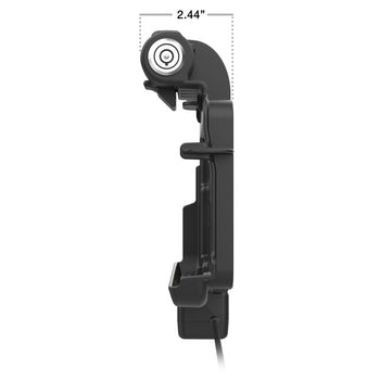 RAM-HOL-ZE46PD2LU:RAM-HOL-ZE46PD2LU_4:Locking RAM Thin-Dock™ + Dual USB for Zebra ET401 8"