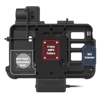 RAM-HOL-ZE46PU:RAM-HOL-ZE46PU_3:RAM Thin-Dock™ for Zebra ET401 & ET4x 8"