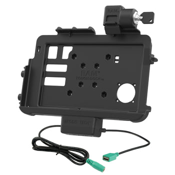 RAM-HOL-ZE47PDLU:RAM-HOL-ZE47PDLU_2:Locking RAM Thin-Dock™ + Data for Zebra ET401 10"