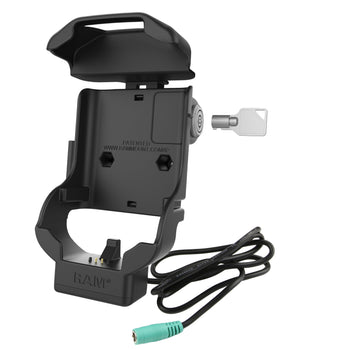 RAM-HOL-ZE7LU:RAM-HOL-ZE7LU_2:RAM Key-Locking Form-Fit Powered Dock for Zebra TC70, 72, 75 & 77