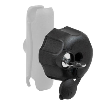 RAM-KNOB3LSU:RAM-KNOB3LSU_2:RAM Key Lock Knob with Steel Insert for B Size Socket Arms