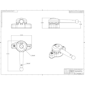 RAM-KNOB9H:RAM-KNOB9H_2:RAM Hi-Torq™ Wrench for D Size Socket Arms