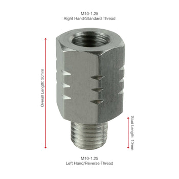 RAM-M10125-RTA:RAM-M10125-RTA_2:RAM® M10-1.25 Reverse Thread Adapter