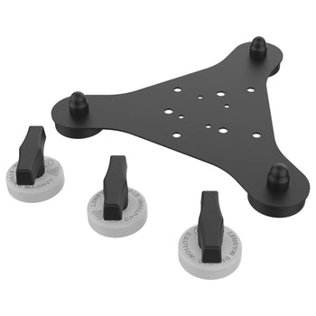 RAM-MAG48-3U:RAM-MAG48-3U_2:RAM Tough-Mag™ 48MM 3-Point Magnetic Mounting Base
