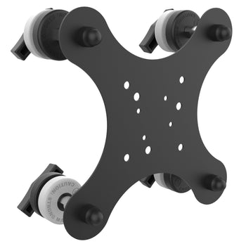 RAM-MAG48-4S-PIV1U:RAM-MAG48-4S-PIV1U_1:RAM Tough-Mag™ 48MM 4-Point Pivoting Magnetic Mounting Base
