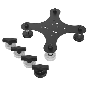 RAM-MAG48-4S-PIV1U:RAM-MAG48-4S-PIV1U_2:RAM Tough-Mag™ 48MM 4-Point Pivoting Magnetic Mounting Base