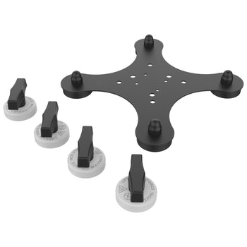 RAM-MAG48-4SU:RAM-MAG48-4SU_2:RAM Tough-Mag™ 48MM 4-Point Magnetic Mounting Base
