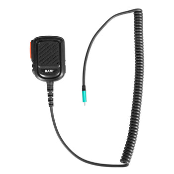 RAM-RSM-A04:RAM-RSM-A04_2:RAM Remote Speaker Mic with USB-C for ESChat & Zello