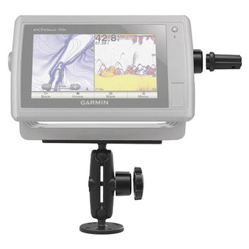 RAM-SG-B-111U:RAM-SG-B-111U_1:RAM Pin-Lock™ Marine Electronic Mount with Gimbal Knob - B Size Medium