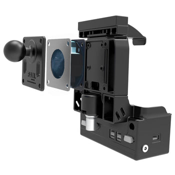 RAM-SHOCK-75U:RAM-SHOCK-75U_2:RAM® Shock Buster™ Adapter with 75mm VESA Hole Pattern