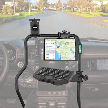 RAM-TB-42:RAM-TB-42_2:RAM® Tough-Bar™ for '19-26 Ram 2500 & 3500 (Console) 14.4" Display