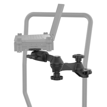 RAM-TB-471-SW2BU:RAM-TB-471-SW2BU_2:RAM 90-Degree Dual Swing Arm Mount with Ball for Tough-Bar™