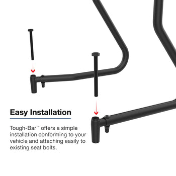 RAM-TB-4:RAM-TB-4_2:RAM Tough-Bar™ for 2025 Chevrolet Silverado 1500/2500/3500 (Bench Seat)