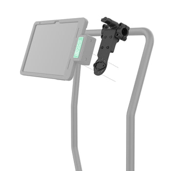 RAM-TB-FH1-1P1U:RAM-TB-FH1-1P1U_2:RAM Friction Hinge Mount with AMPS Bracket for Tough-Bar™