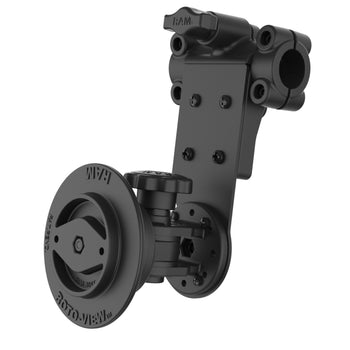 RAM-TB-FH1-PV4-ROTO1U:RAM-TB-FH1-PV4-ROTO1U_1:RAM Friction Hinge Mount for Tough-Bar™ with Roto-View™ & Pivot Feature