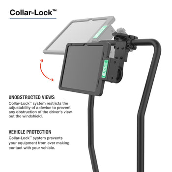 RAM-TB-FH1-PV4-ROTO1U:RAM-TB-FH1-PV4-ROTO1U_4:RAM Friction Hinge Mount for Tough-Bar™ with Roto-View™ & Pivot Feature