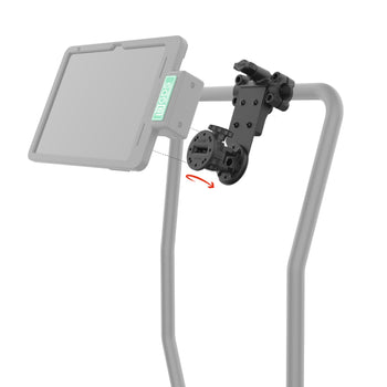 RAM-TB-FH1-PV4U:RAM-TB-FH1-PV4U_2:RAM Friction Hinge Mount for Tough-Bar™ with Pivot Feature