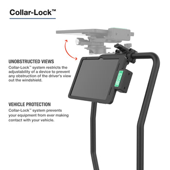 RAM-TB-FH1-ROTO1U:RAM-TB-FH1-ROTO1U_4:RAM Friction Hinge Mount for Tough-Bar™ with Roto-View™