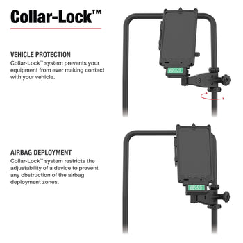 RAM-TB-FHA2-1BU:RAM-TB-FHA2-1BU_3:RAM Friction Hinge Arm with Pin-Lock™ Ball for Tough-Bar™