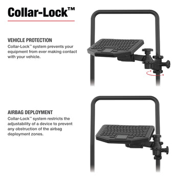 RAM-TB-FHA3-SW1BU:RAM-TB-FHA3-SW1BU_3:RAM Friction Hinge 6" Arm & 6" Swing Arm with Ball for Tough-Bar™