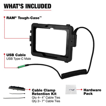 RAM-TC-SAM54CU:RAM-TC-SAM54CU_4:RAM Tough-Case™ for Tab Active Pro and Active5 Pro & 4 Pro – USB-C Male